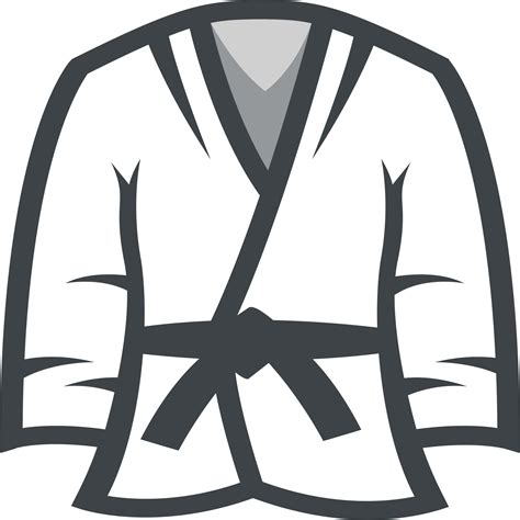 martial arts uniform emoji